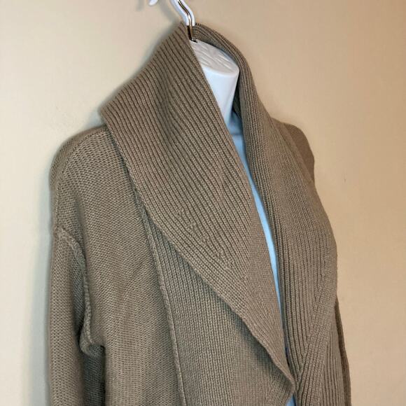 NWT Vince Collared Open Front Sweater Cardigan Alpaca Cashmere Wool Size Small - Picture 11 of 16